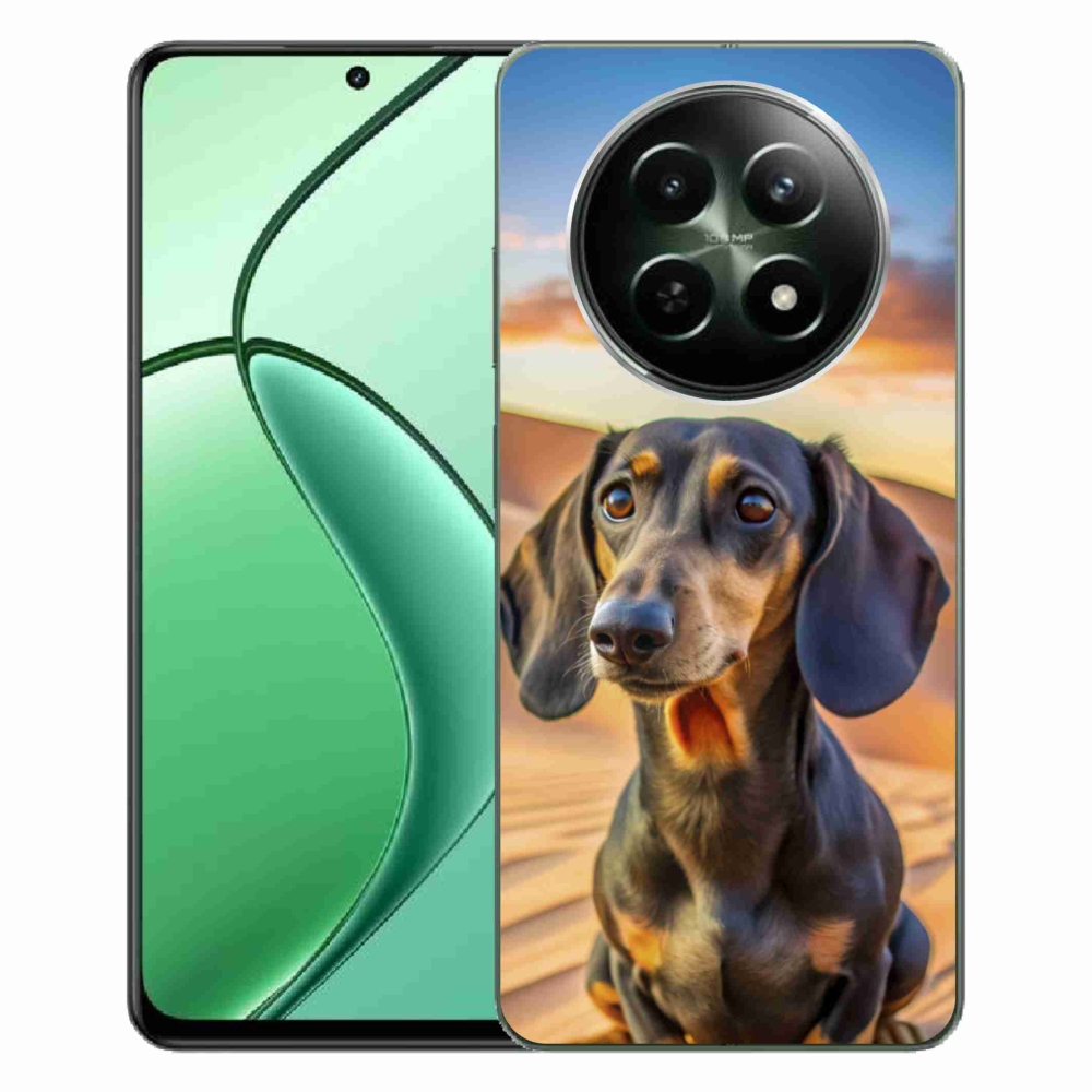 mmCase gél tok a Realme 12 5G/12x 5G készülékhez – dachshund 3 