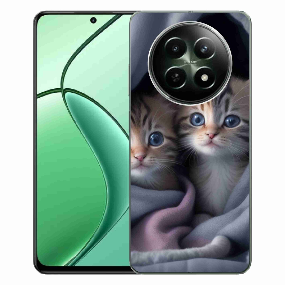 mmCase gél tok a Realme 12 5G/12x 5G-hez – macska-duó 2