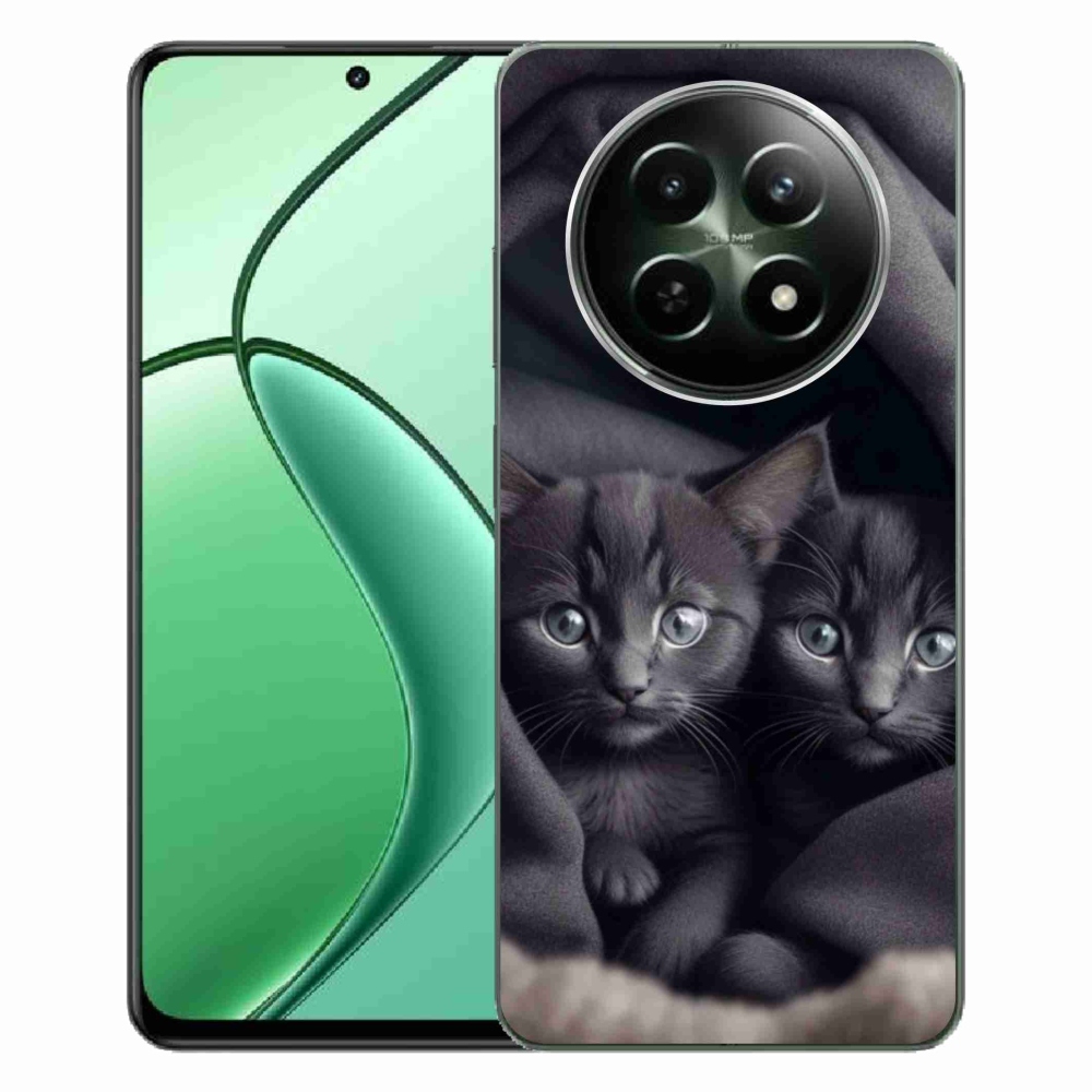 mmCase gél tok a Realme 12 5G/12x 5G készülékhez – macska-duó