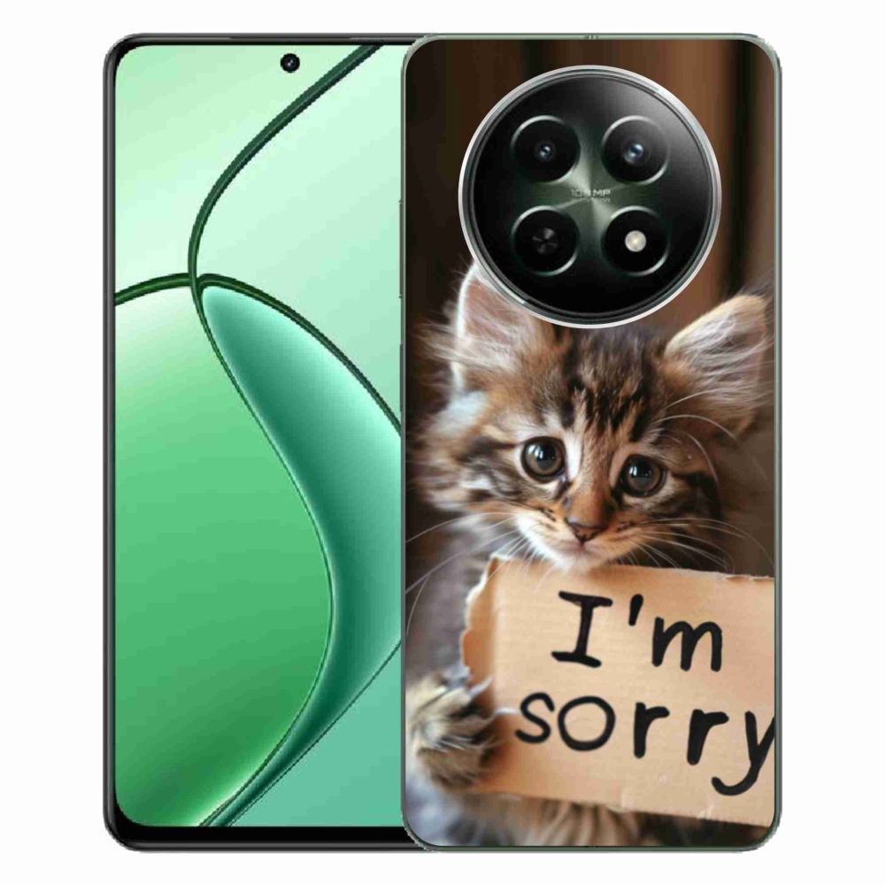 mmCase gél tok a Realme 12 5G/12x 5G-hez – macskás mintás