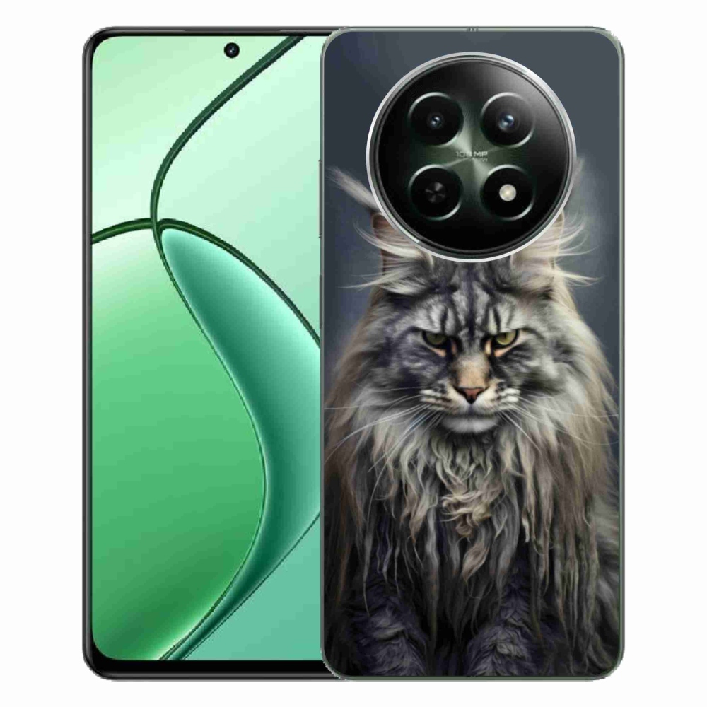 mmCase gél tok a Realme 12 5G/12x 5G-hez – macskás mintázat 4