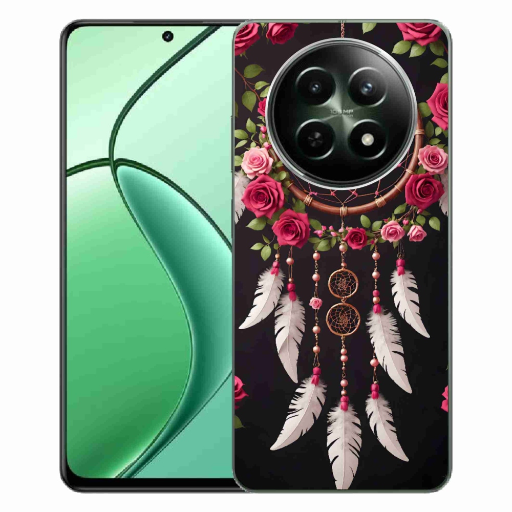 mmCase gél tok a Realme 12 5G/12x 5G-hez – álomfogó rózsákkal