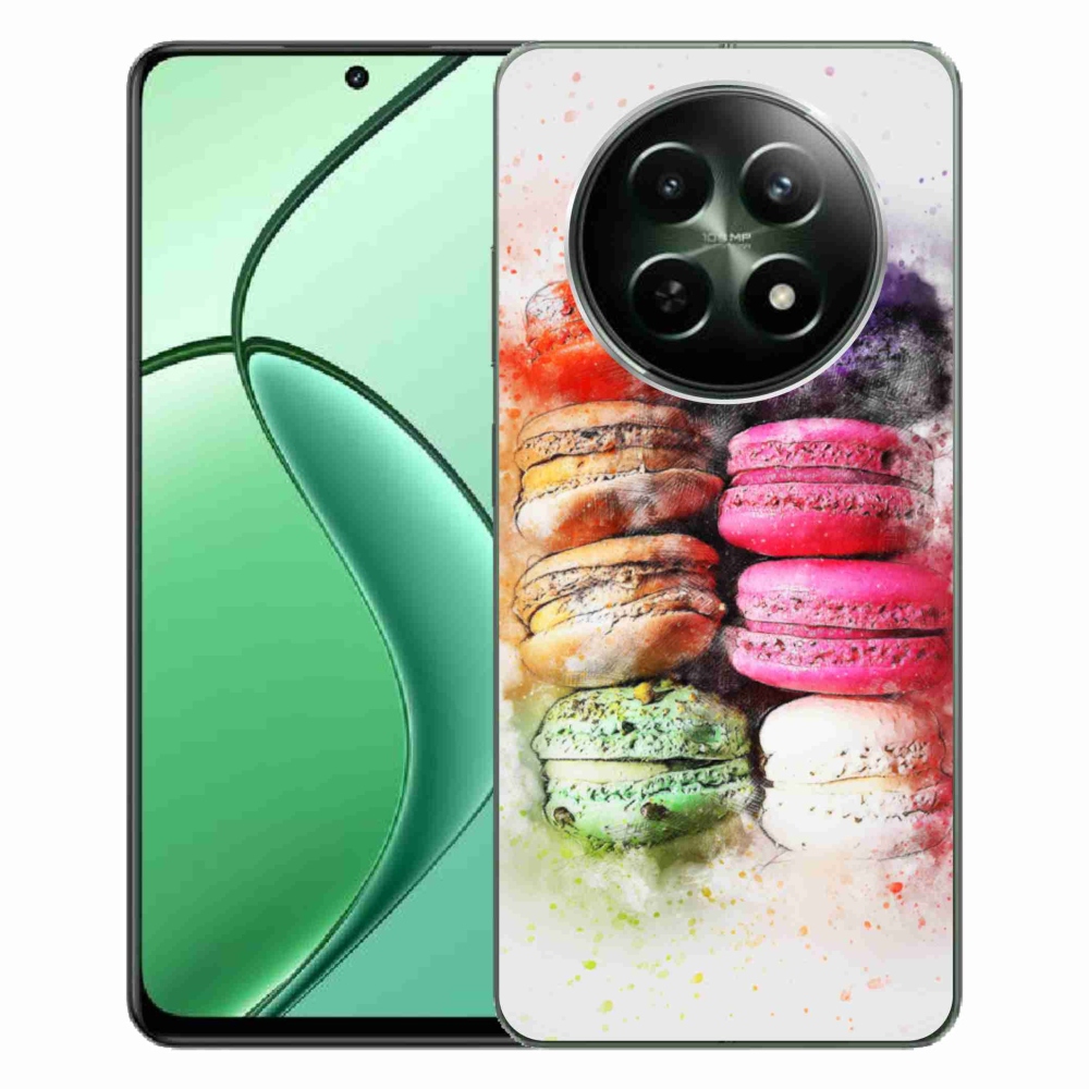 mmCase gél tok a Realme 12 5G/12x 5G készülékhez – macaronok