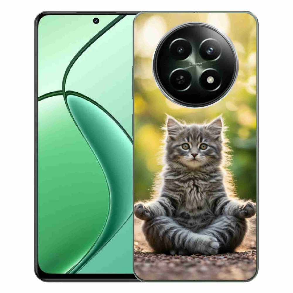 mmCase gél tok a Realme 12 5G/12x 5G készülékhez – meditáló cica