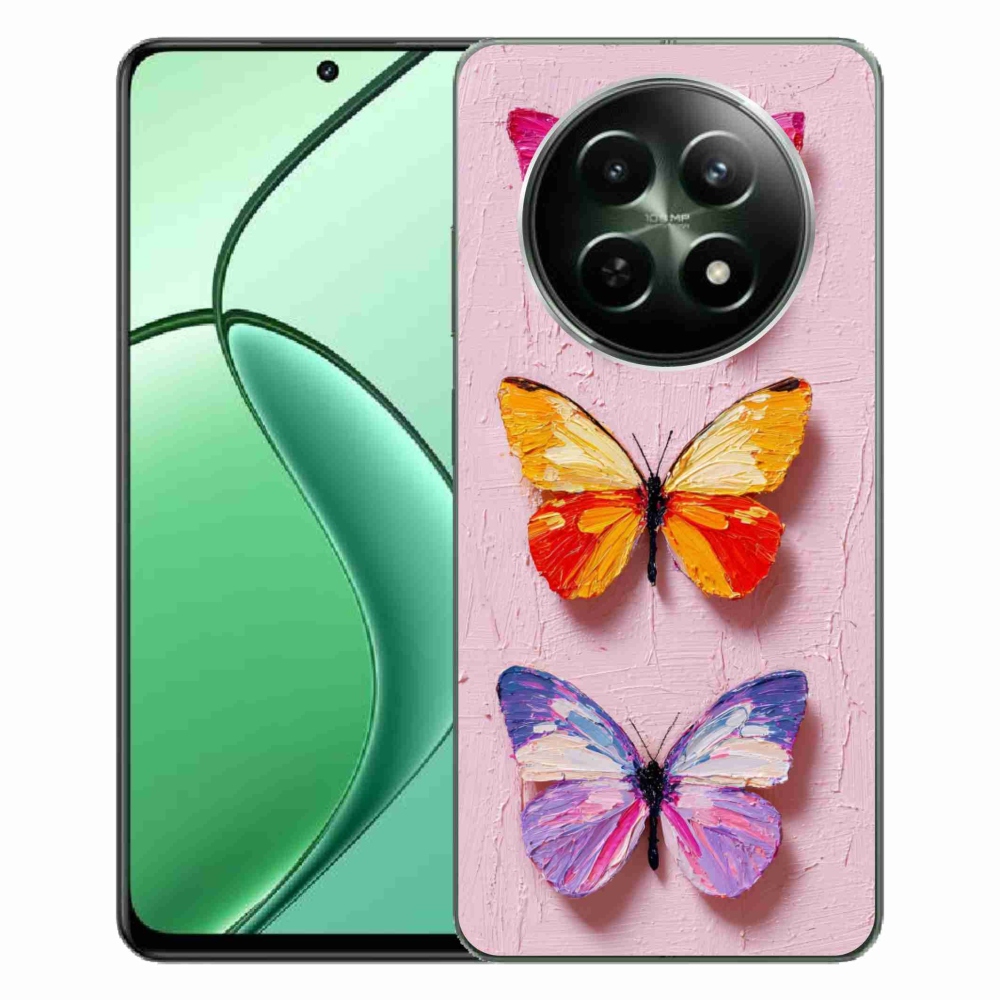 mmCase gél tok a Realme 12 5G/12x 5G-hez – pillangós hármas