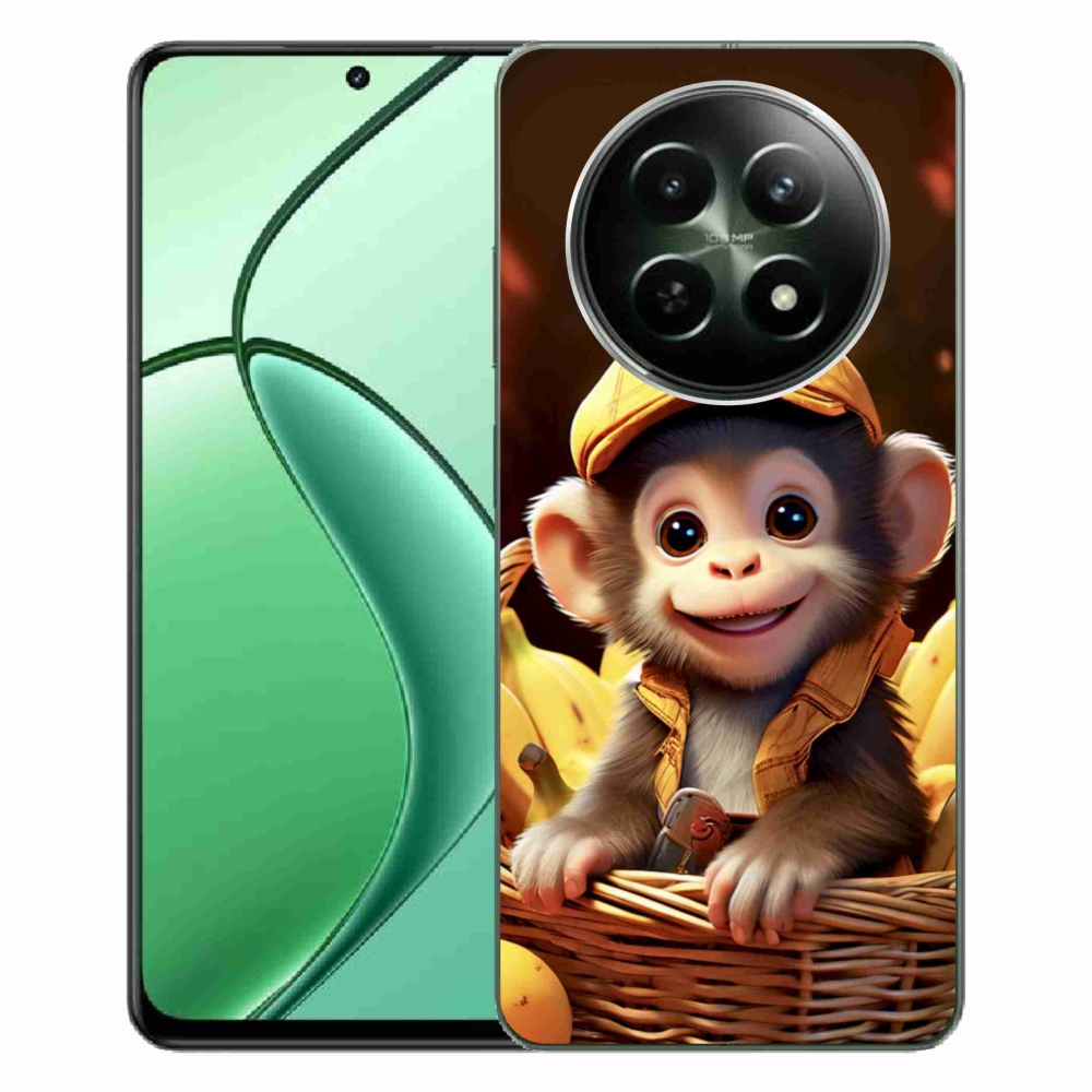 mmCase gél tok a Realme 12 5G/12x 5G-hez – majom a kosárban