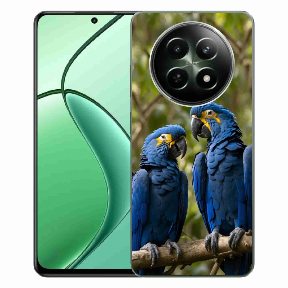 mmCase gél tok a Realme 12 5G/12x 5G-hez – papagáj-duó