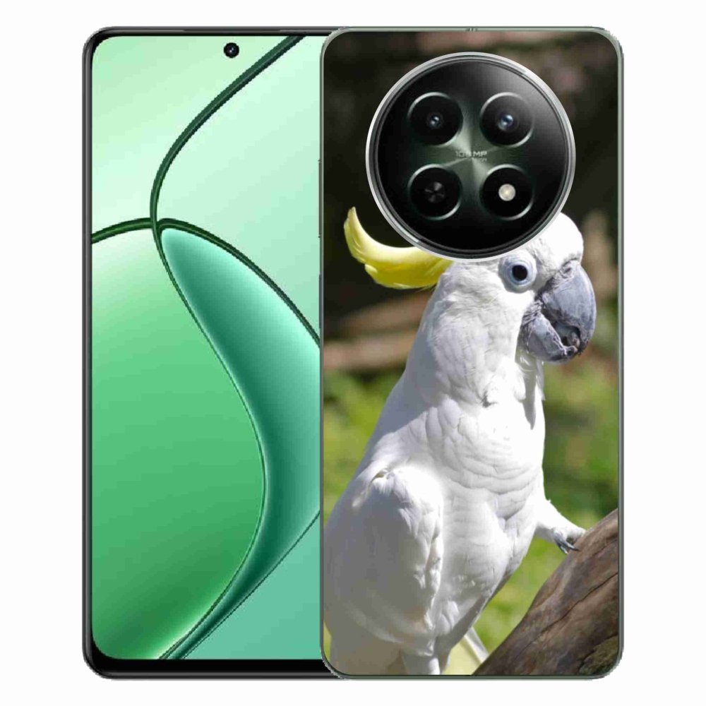mmCase gél tok a Realme 12 5G/12x 5G készülékhez – kakadu papagáj 2
