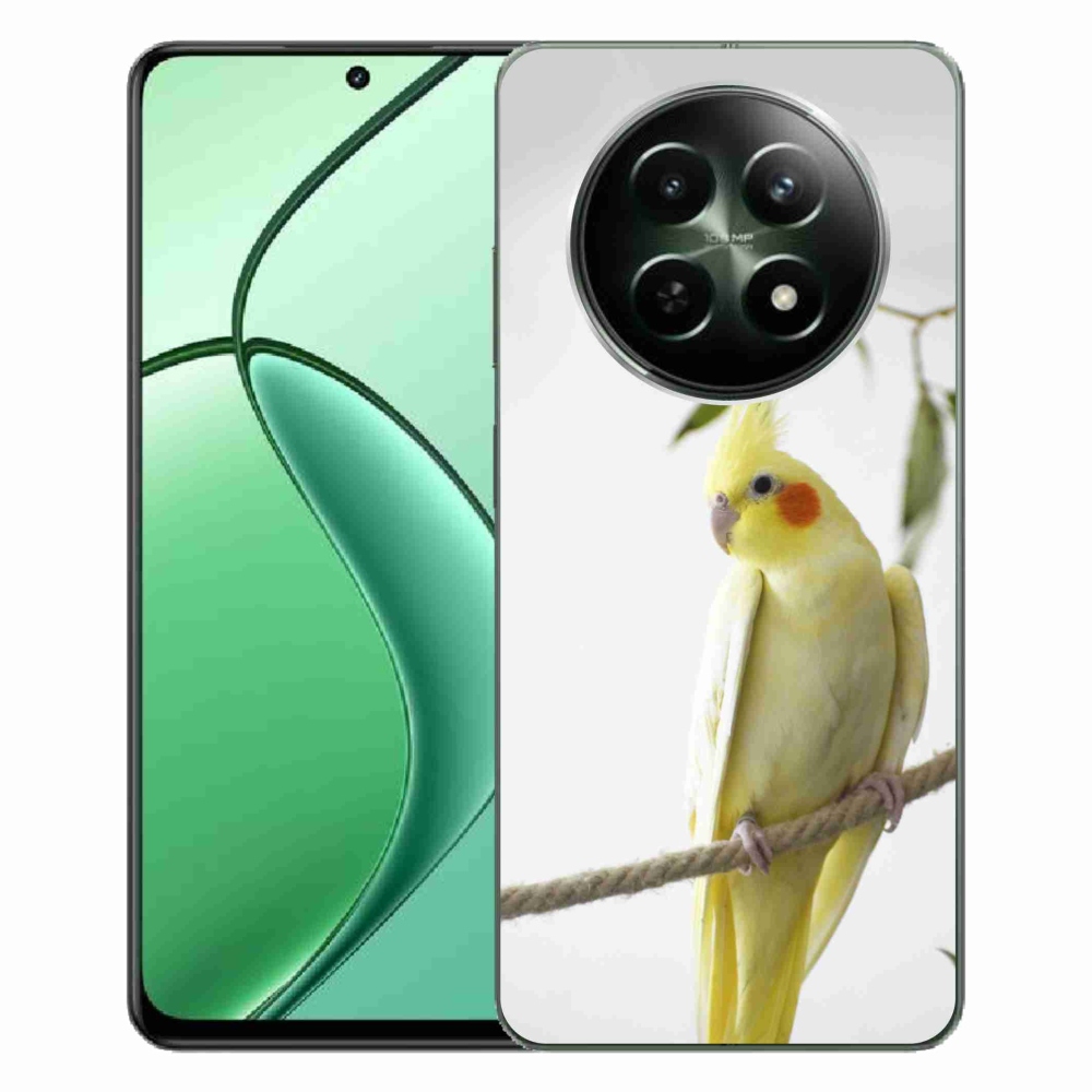 mmCase gél tok a Realme 12 5G/12x 5G készülékhez – tollas papagáj