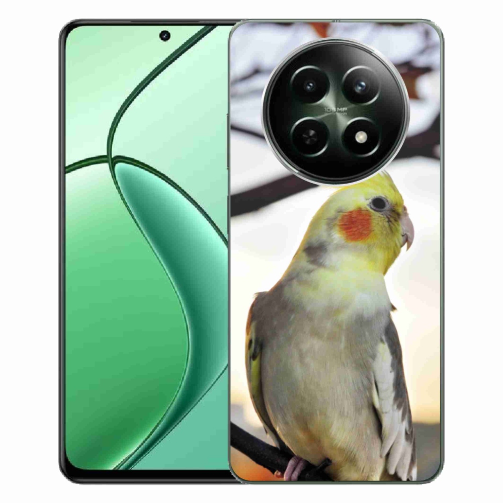 mmCase gél tok a Realme 12 5G/12x 5G készülékhez – korella papagáj
