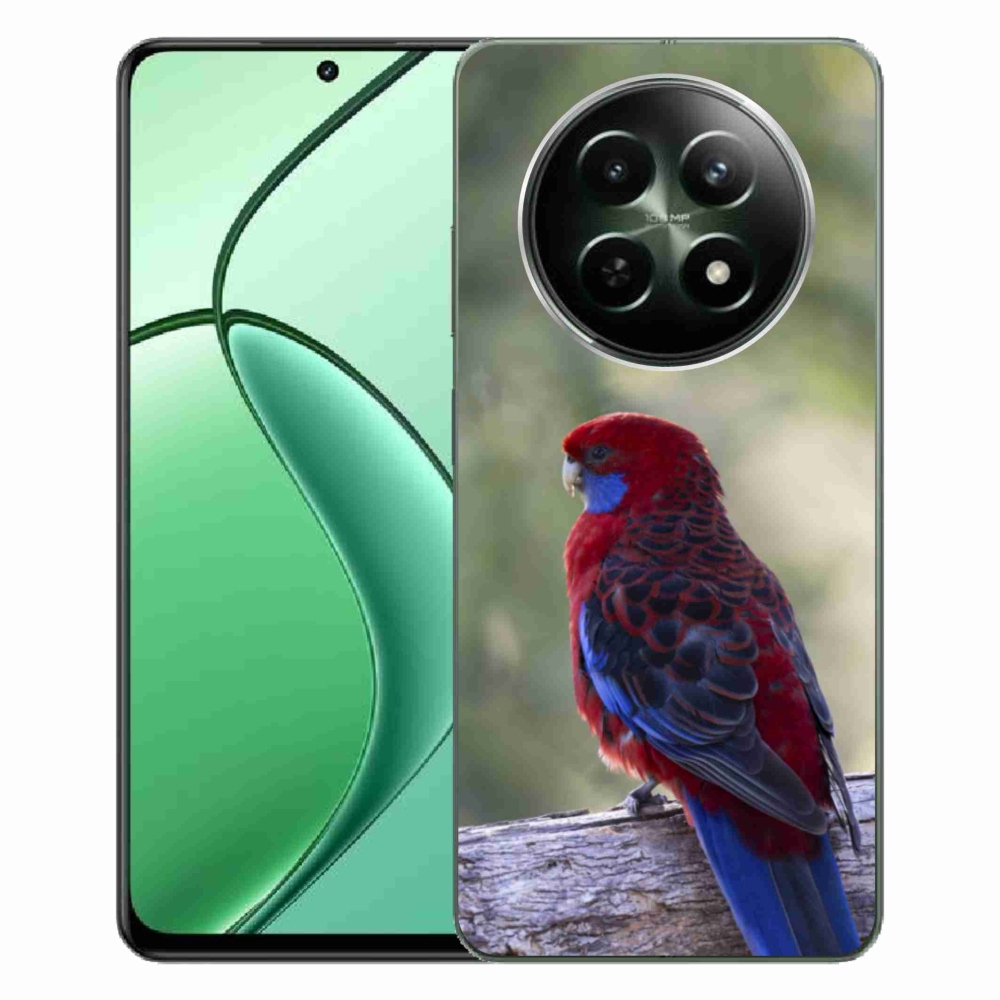 mmCase gél tok a Realme 12 5G/12x 5G készülékhez – rosella papagáj