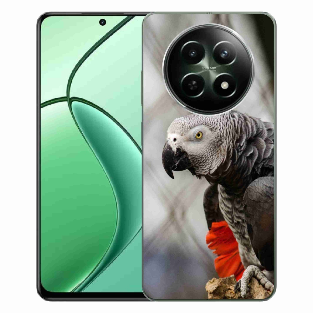mmCase gél tok a Realme 12 5G/12x 5G készülékhez – jakó papagáj 3