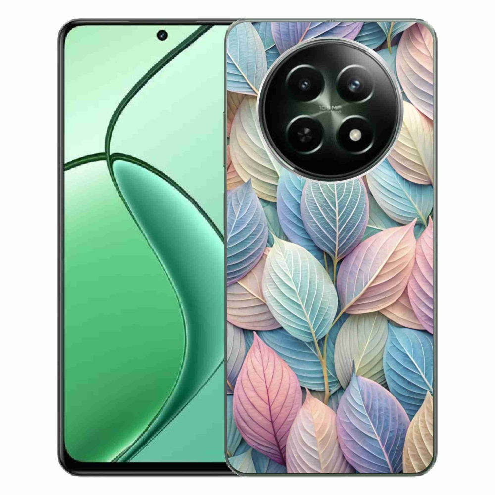 mmCase gél tok a Realme 12 5G/12x 5G készülékhez – pasztell levelek