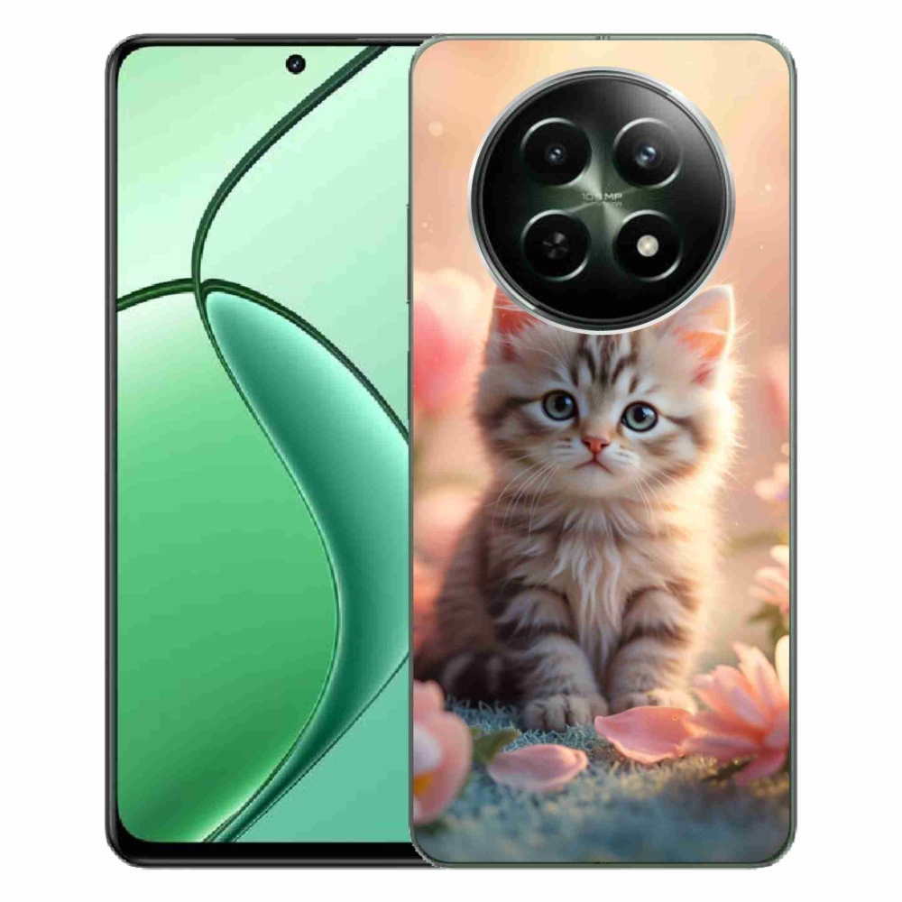 mmCase gél tok a Realme 12 5G/12x 5G-hez – aranyos cica 8