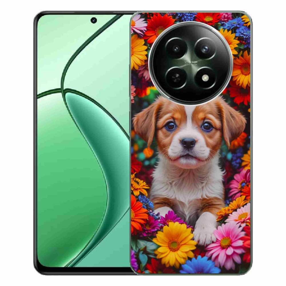 mmCase gél tok a Realme 12 5G/12x 5G készülékhez – aranyos kiskutya
