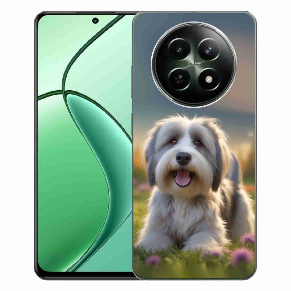 mmCase gél tok a Realme 12 5G/12x 5G-hez – aranyos havannai kutyus