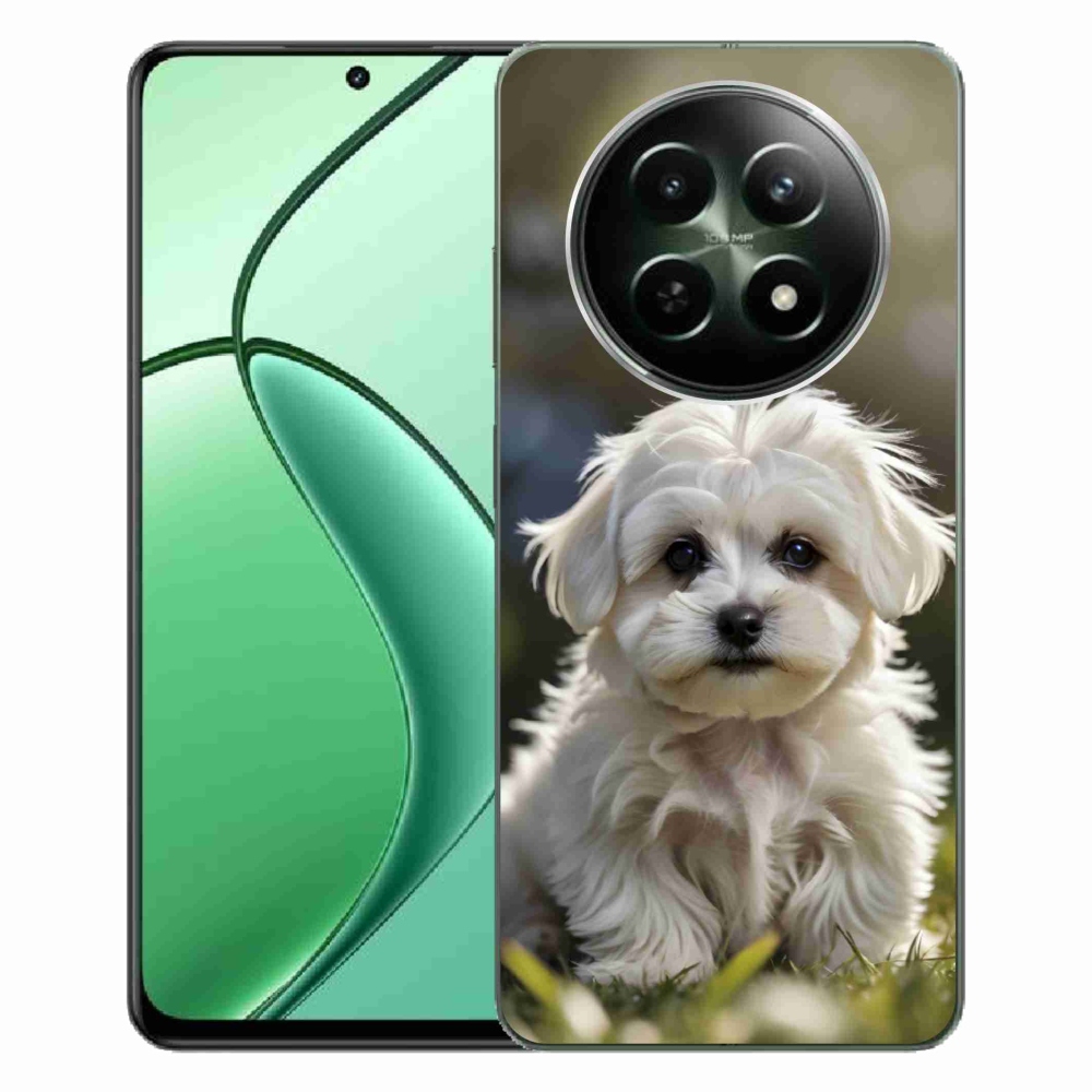 mmCase gél tok a Realme 12 5G/12x 5G-hez – aranyos máltai kutyus