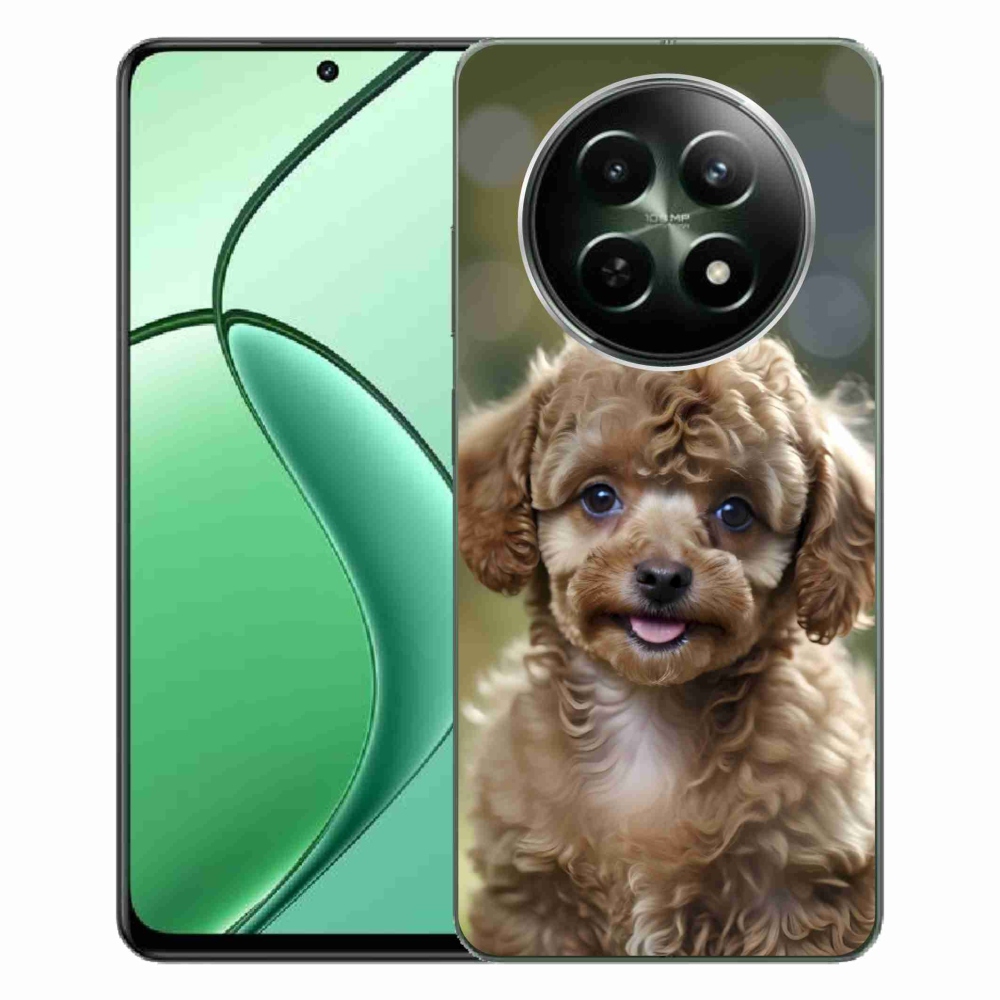 mmCase gél tok a Realme 12 5G/12x 5G-hez – aranyos pudli