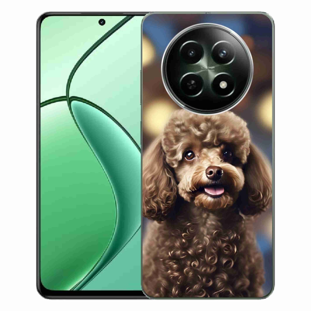 mmCase gél tok a Realme 12 5G/12x 5G-hez – aranyos pudli