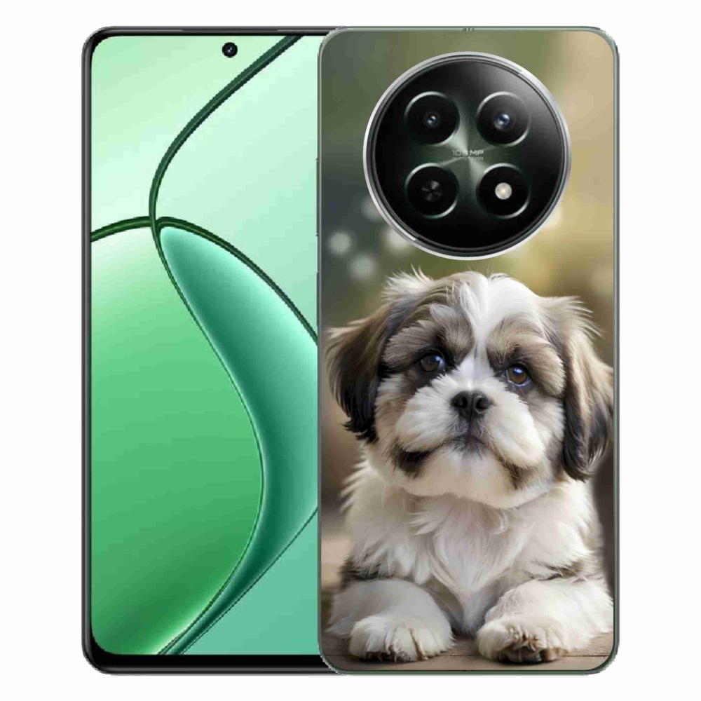 mmCase gél tok a Realme 12 5G/12x 5G-hez – aranyos shih-tzu