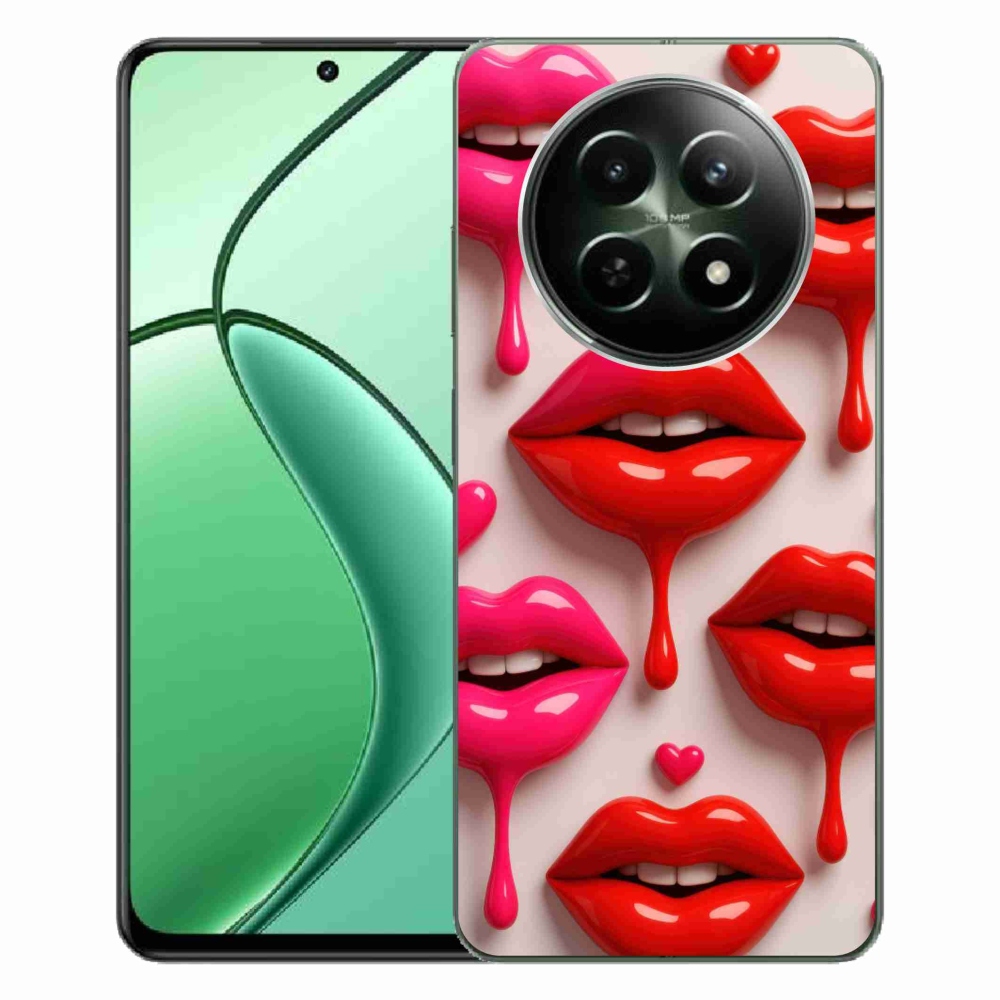 mmCase gél tok a Realme 12 5G/12x 5G készülékhez – ajkak 2