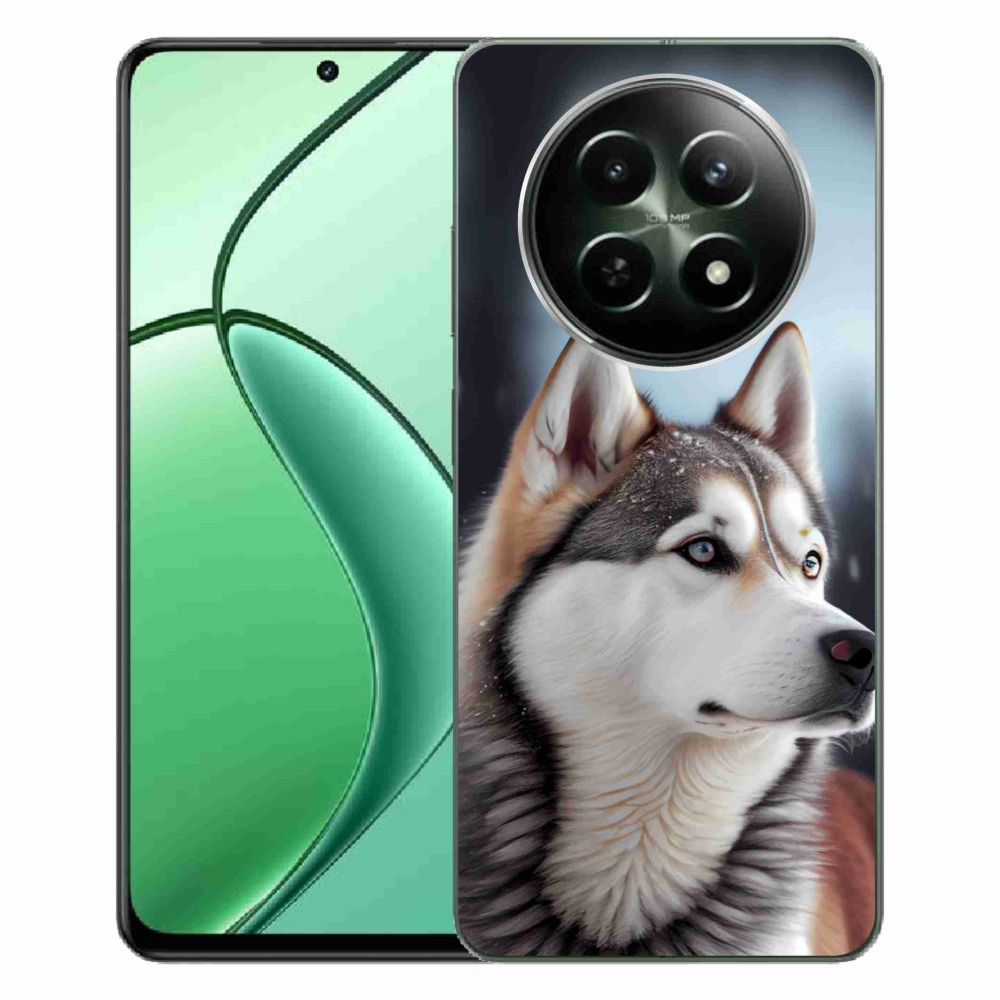 mmCase gél tok a Realme 12 5G/12x 5G készülékhez – szibériai husky