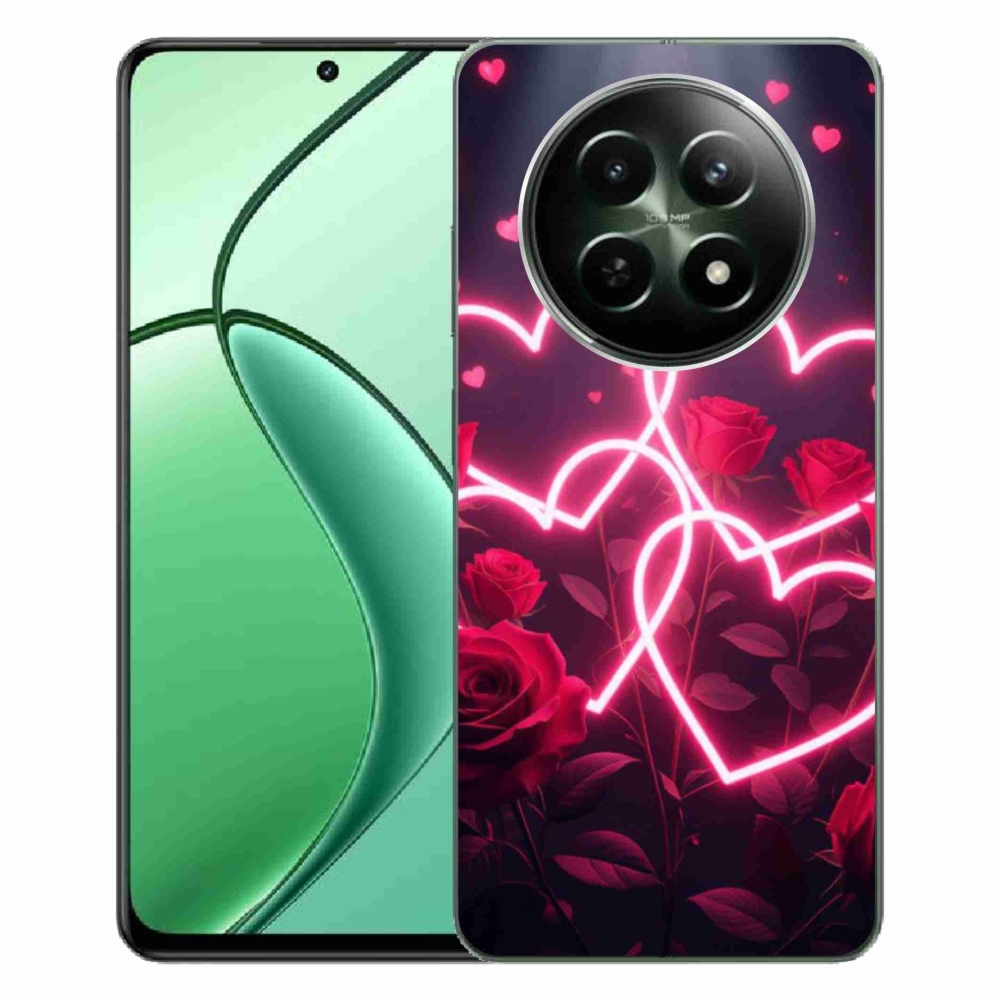 mmCase gél tok a Realme 12 5G/12x 5G készülékhez – a szerelem szíve