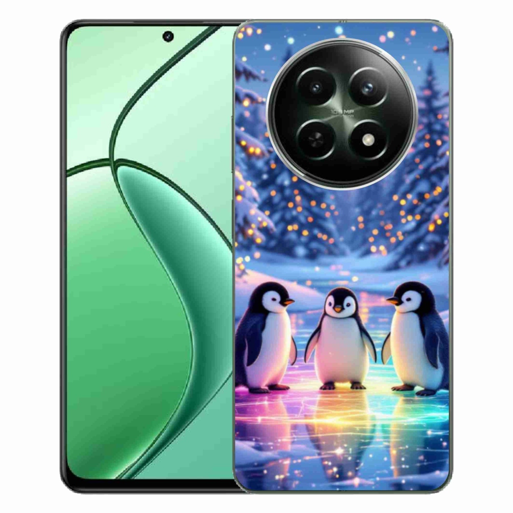 mmCase gél tok a Realme 12 5G/12x 5G-hez – pingvinek