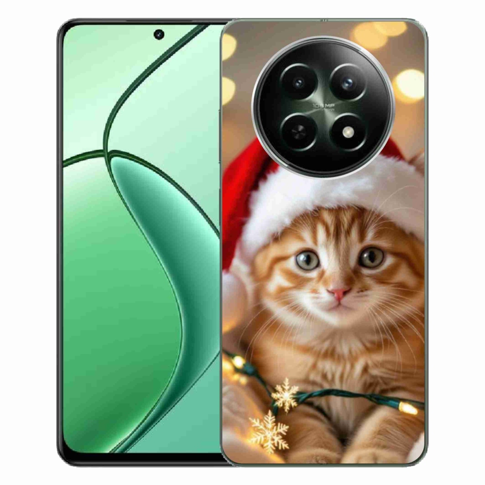 mmCase gél tok a Realme 12 5G/12x 5G készülékhez – karácsonyi cica