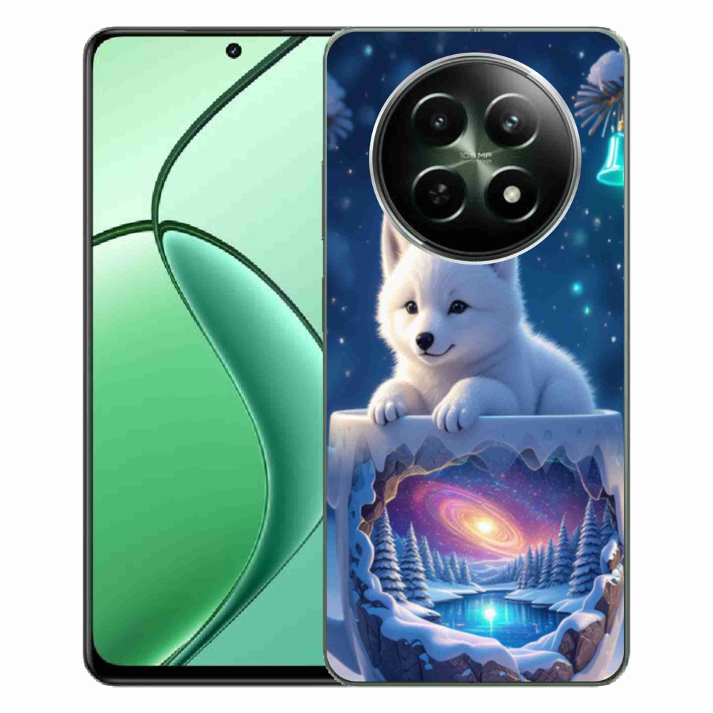 mmCase gél tok a Realme 12 5G/12x 5G készülékhez – karácsonyi kiskutya