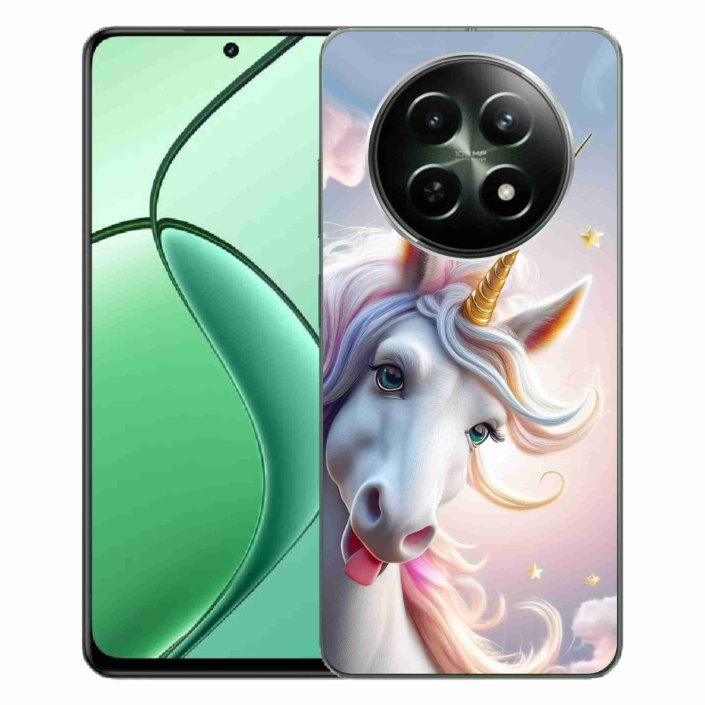 mmCase gél tok a Realme 12 5G/12x 5G-hez – vidám egyszarvú
