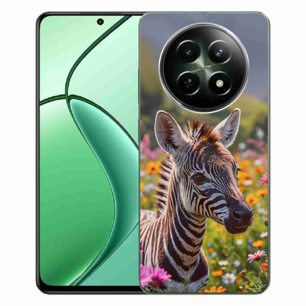 mmCase gél tok a Realme 12 5G/12x 5G-hez – zebra a réten