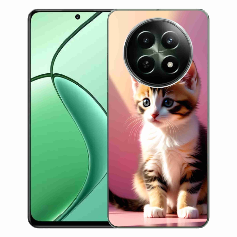mmCase gél tok a Realme 12 5G/12x 5G-hez – kíváncsi cica 2
