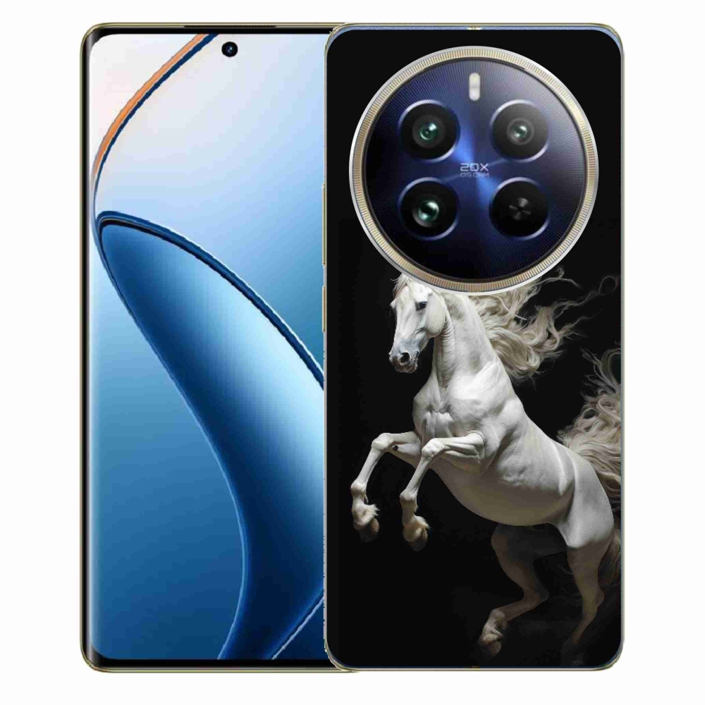 mmCase géltok a Realme 12 Pro 5G/12 Pro+ 5G készülékhez – fehér ló 4