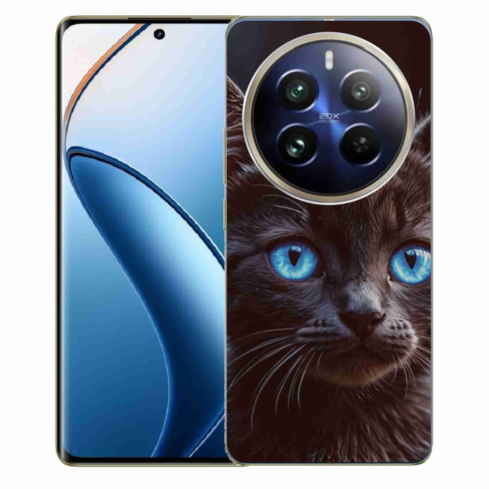 mmCase gél tok a Realme 12 Pro 5G/12 Pro+ 5G készülékhez – fekete cica 2
