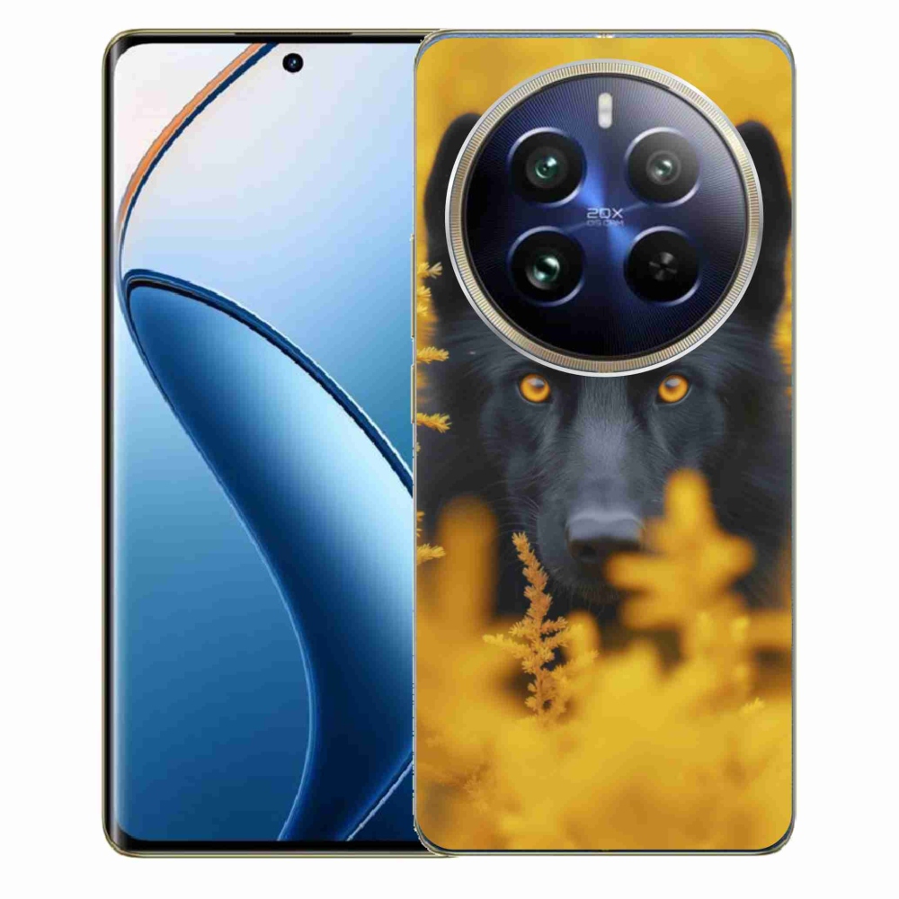 mmCase gél tok a Realme 12 Pro 5G/12 Pro+ 5G készülékekhez – fekete farkas 2