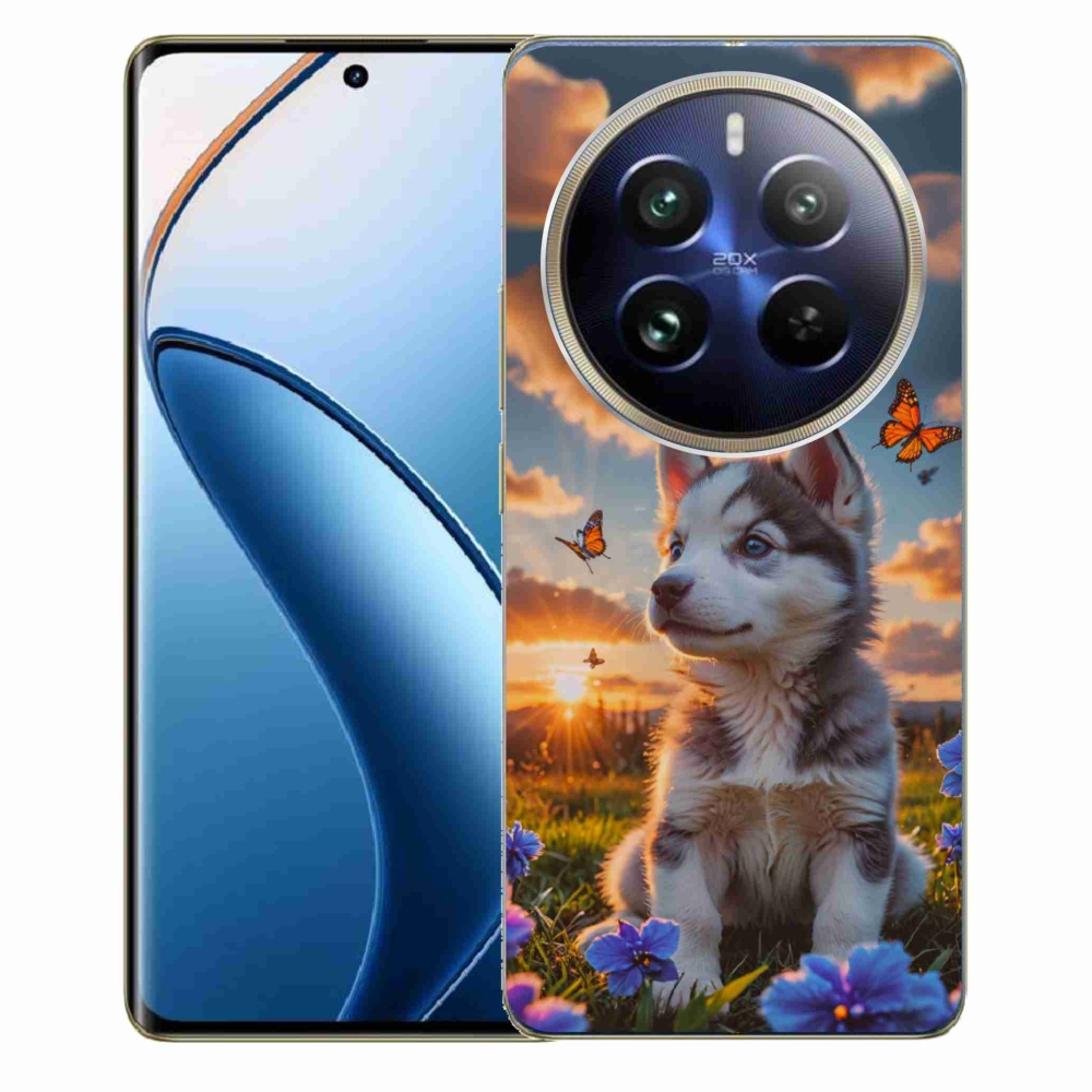 mmCase gél tok a Realme 12 Pro 5G/12 Pro+ 5G készülékhez – husky naplementekor