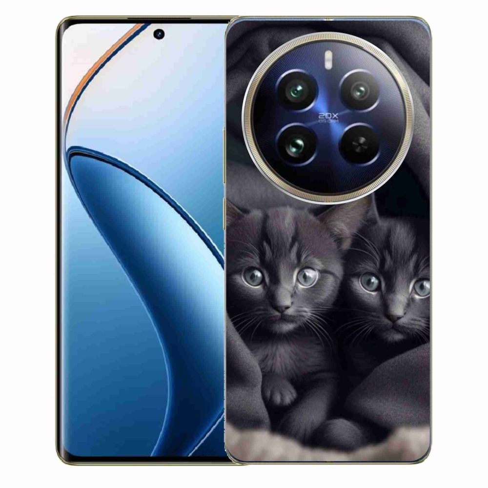 mmCase géltok a Realme 12 Pro 5G/12 Pro+ 5G készülékekhez – macska-duó