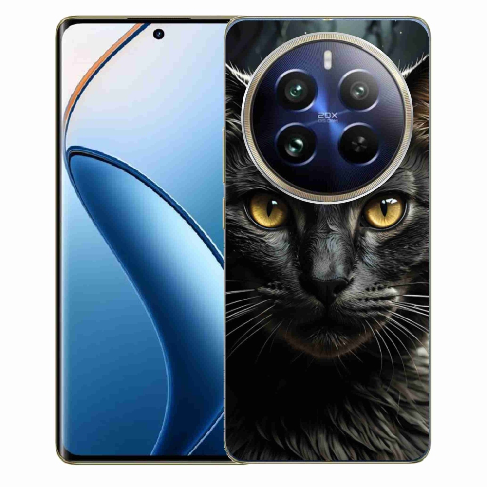 mmCase géltok a Realme 12 Pro 5G/12 Pro+ 5G készülékekhez – macskás mintázat 3