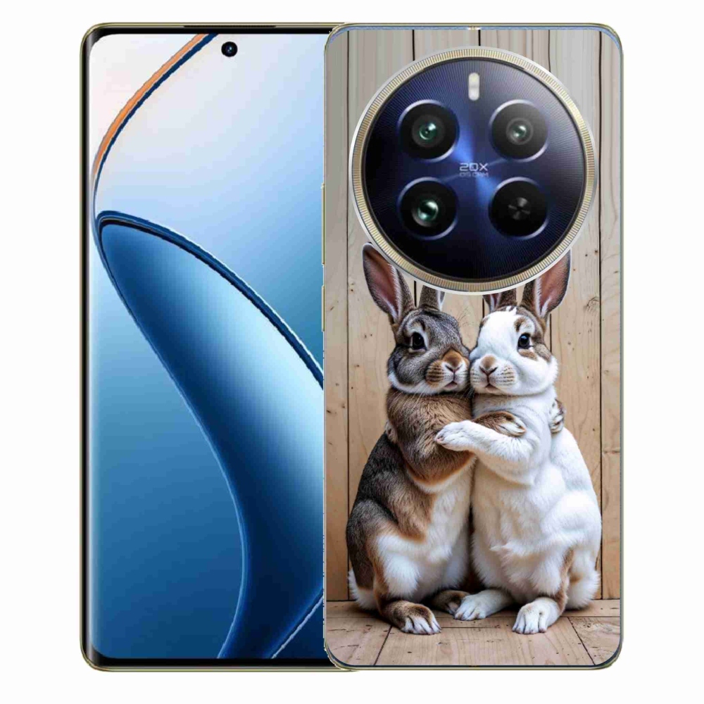 mmCase géltok a Realme 12 Pro 5G/12 Pro+ 5G készülékekhez – nyúlpár