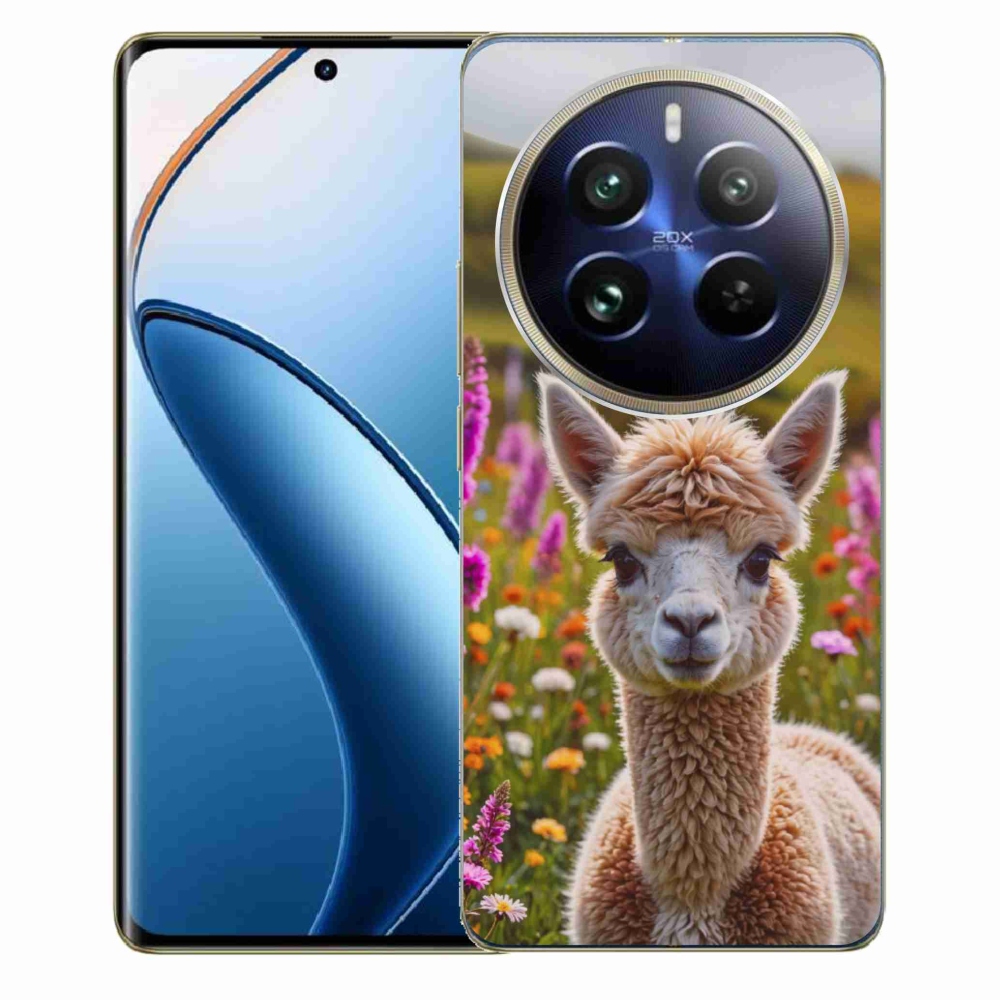 mmCase géltok a Realme 12 Pro 5G/12 Pro+ 5G készülékhez – láma a réten