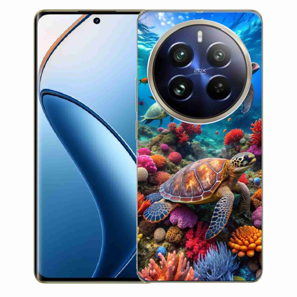 mmCase géltok a Realme 12 Pro 5G/12 Pro+ 5G készülékekhez – Tengeri világ 2