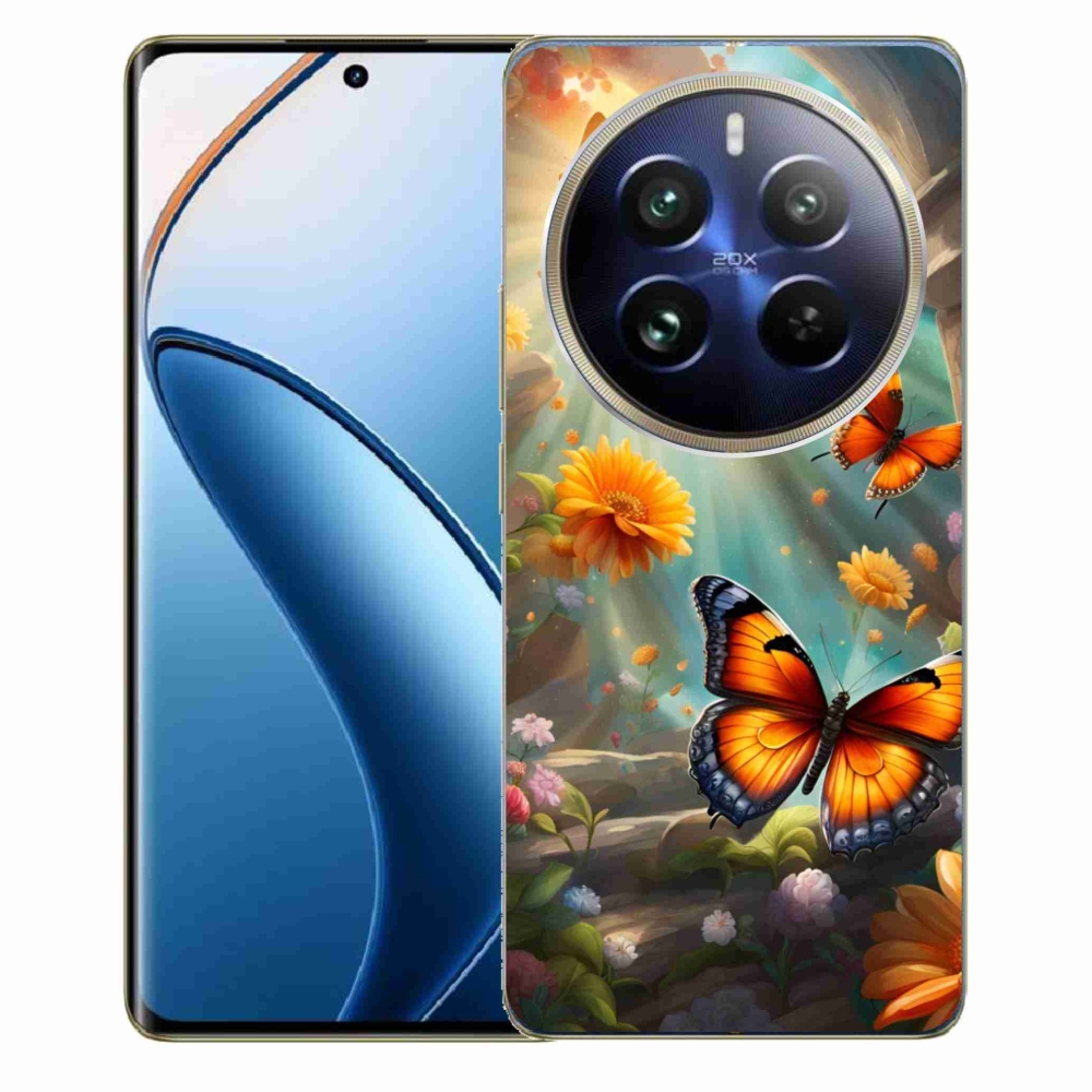mmCase géltok a Realme 12 Pro 5G/12 Pro+ 5G készülékekhez – Pillangókert 2