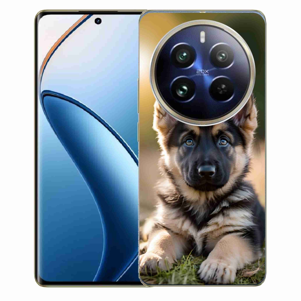 mmCase gél tok a Realme 12 Pro 5G/12 Pro+ 5G készülékhez – német juhászkutya a természetben