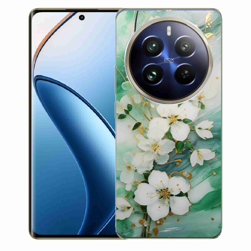 mmCase gél tok a Realme 12 Pro 5G/12 Pro+ 5G készülékekhez – finom virágok