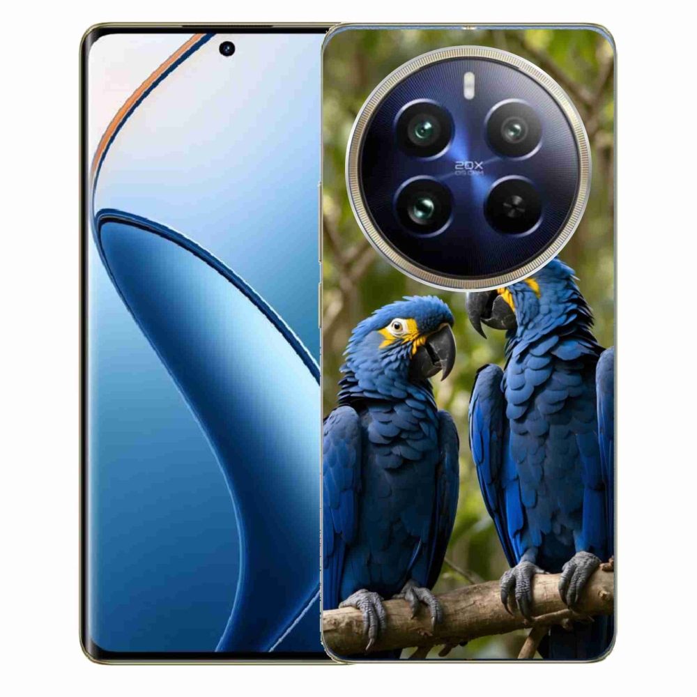 mmCase géltok a Realme 12 Pro 5G/12 Pro+ 5G készülékekhez – papagáj-duó