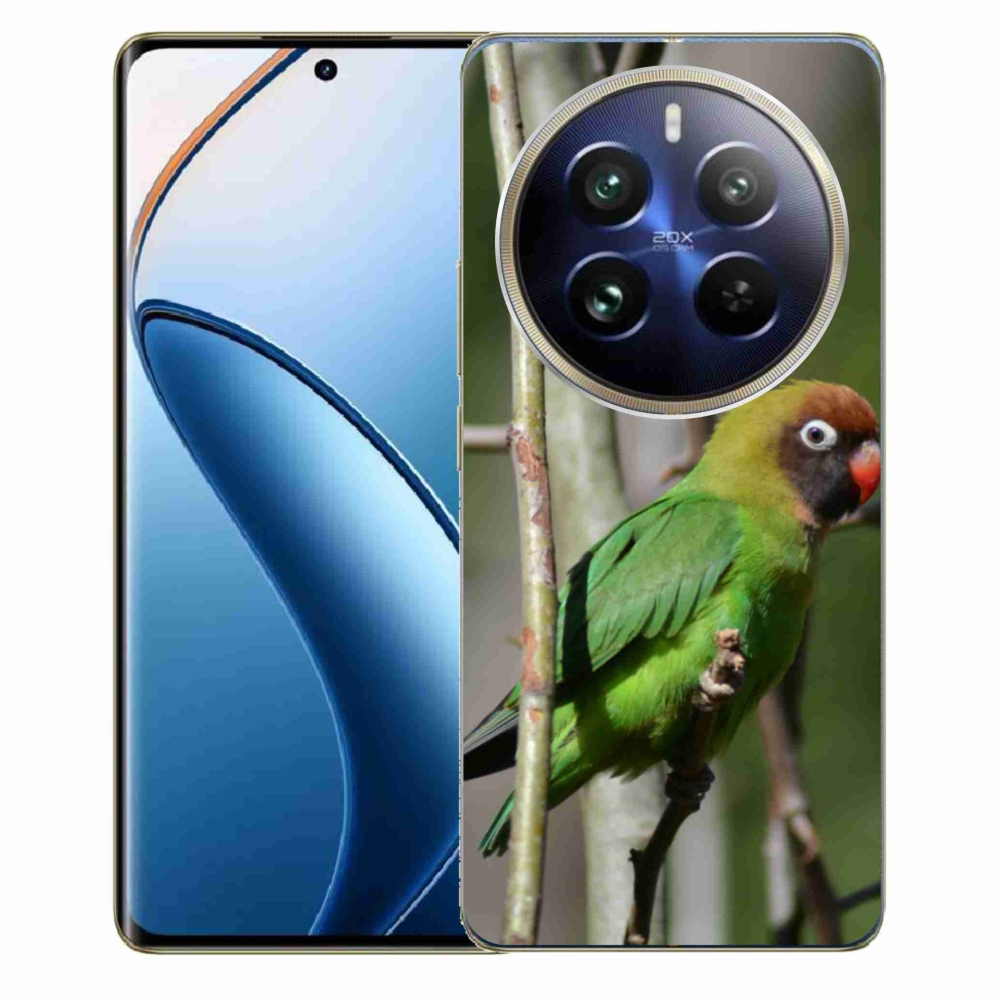 mmCase géltok a Realme 12 Pro 5G/12 Pro+ 5G készülékhez – agapornis papagáj