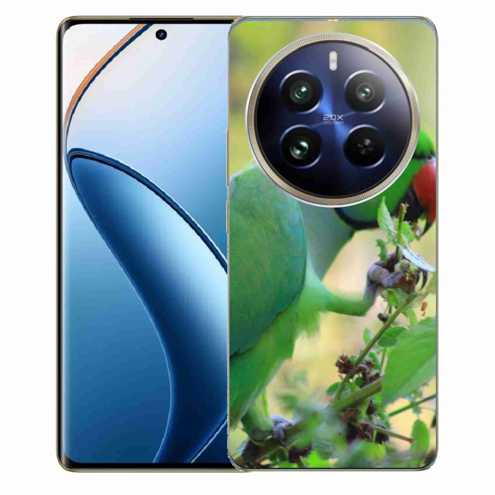 mmCase géltok a Realme 12 Pro 5G/12 Pro+ 5G készülékekhez – alexandri papagáj