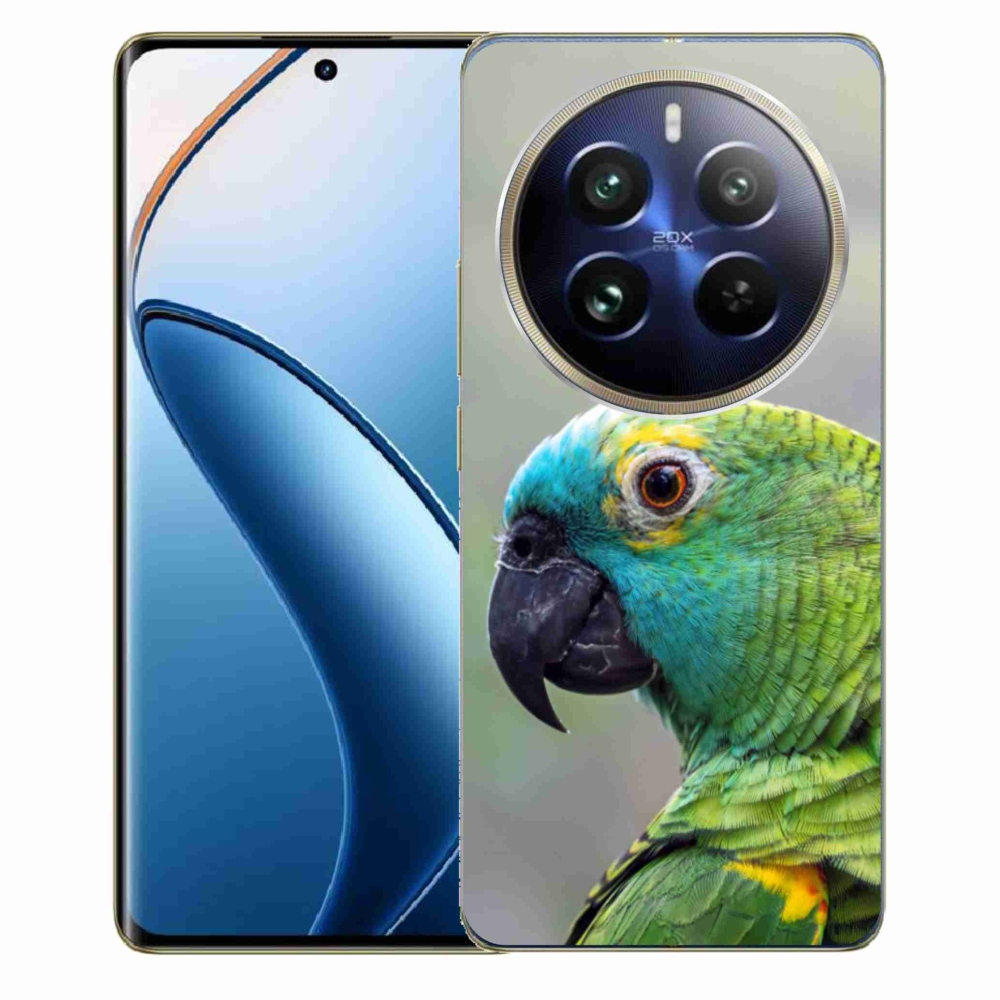 mmCase géltok a Realme 12 Pro 5G/12 Pro+ 5G készülékekhez – amazonasi papagáj