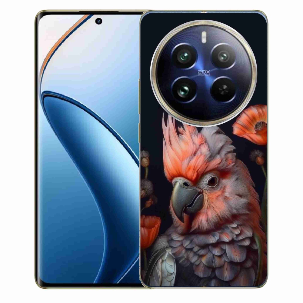 mmCase gél tok a Realme 12 Pro 5G/12 Pro+ 5G készülékhez – színes kakadu papagáj